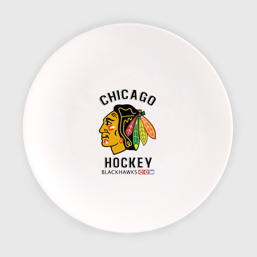 Тарелка Chicago Blackhawks NHL