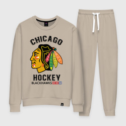 Женский костюм хлопок Chicago Blackhawks NHL