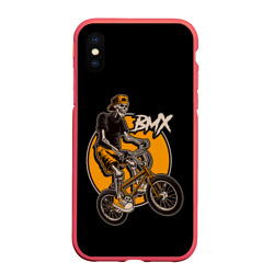 Чехол для iPhone XS Max матовый BMX