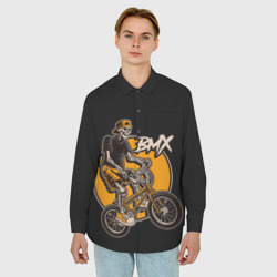 Мужская рубашка oversize 3D BMX - фото 2