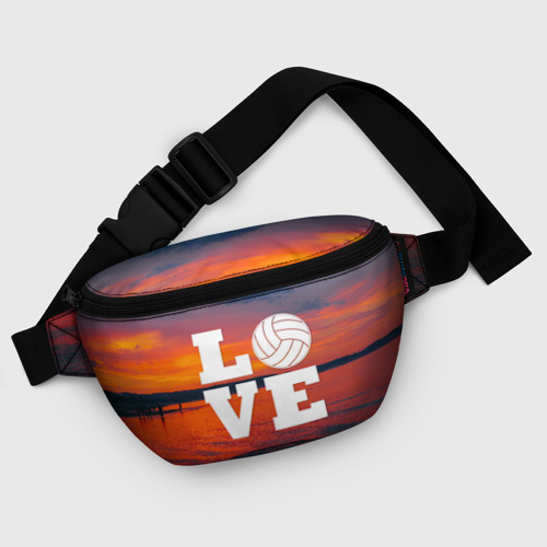 Поясная сумка 3D Love volleyball - фото 6