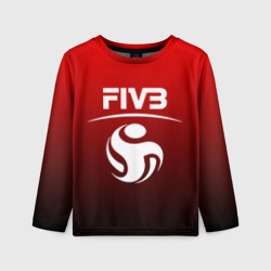 Детский лонгслив 3D FIVB волейбол