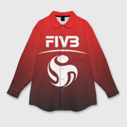 Мужская рубашка oversize 3D FIVB волейбол