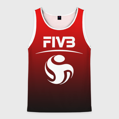 Мужская майка 3D FIVB волейбол, цвет 3D печать