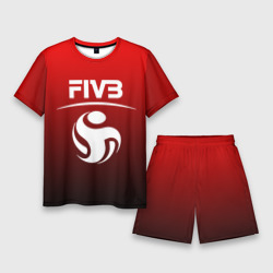 Мужской костюм с шортами 3D FIVB волейбол