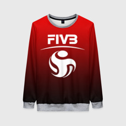 Женский свитшот 3D FIVB волейбол