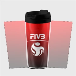 Термокружка-непроливайка FIVB волейбол - фото 2