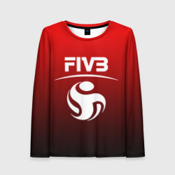 Женский лонгслив 3D FIVB волейбол