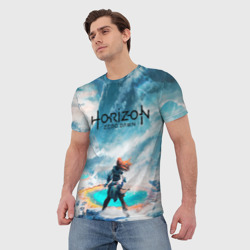 Мужская футболка 3D Horizon Zero Dawn - фото 2
