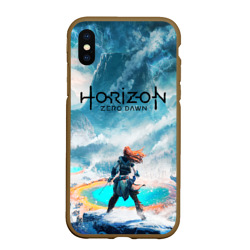 Чехол для iPhone XS Max матовый Horizon Zero Dawn