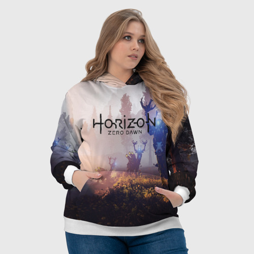 Женская толстовка 3D Horizon Zero Dawn, цвет 3D печать - фото 6