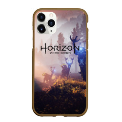 Чехол для iPhone 11 Pro Max матовый Horizon Zero Dawn