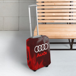 Чехол для чемодана 3D Audi Ауди - фото 2