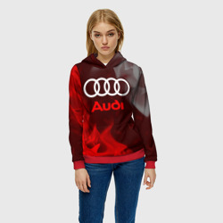 Женская толстовка 3D Audi Ауди - фото 2