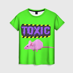 Женская футболка 3D Toxic