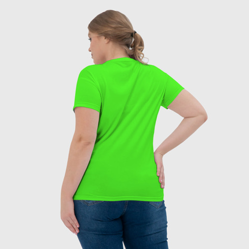 Женская футболка 3D Toxic, цвет 3D печать - фото 7