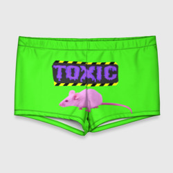 Мужские купальные плавки 3D Toxic