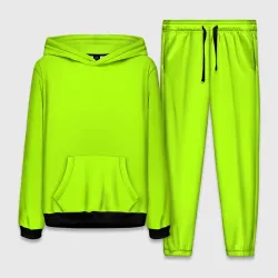 Женский костюм с толстовкой 3D Acid