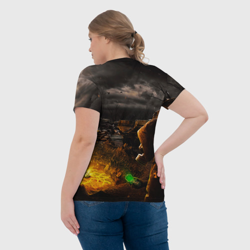 Женская футболка 3D Stalker 2, цвет 3D печать - фото 7