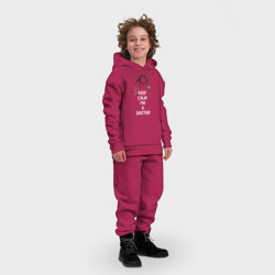 Детский костюм хлопок Oversize Keep calm I'm a Doctor - фото 2