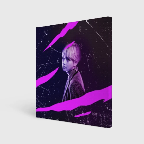 Холст квадратный BTS