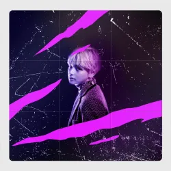Магнитный плакат 3Х3 BTS