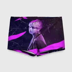 Детские купальные плавки 3D BTS