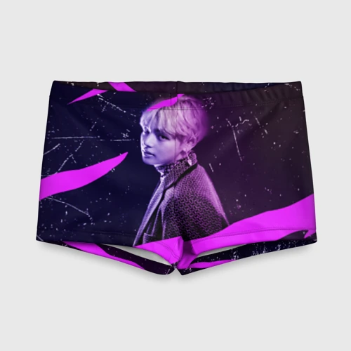 Детские купальные плавки 3D BTS
