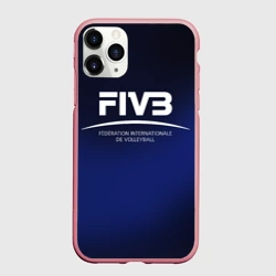 Чехол для iPhone 11 Pro матовый FIVB Volleyball
