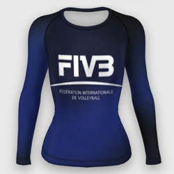 Женский рашгард 3D FIVB Volleyball