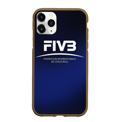 Чехол для iPhone 11 Pro матовый FIVB Volleyball
