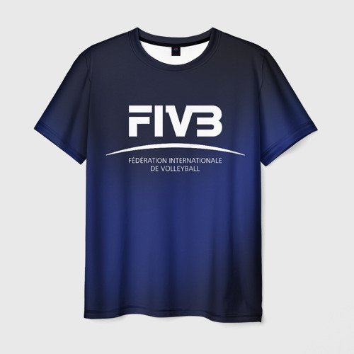 Мужская футболка 3D FIVB Volleyball, цвет 3D печать