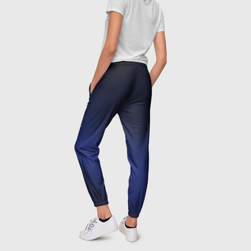 Женские брюки 3D с принтом FIVB Volleyball, вид сзади #2