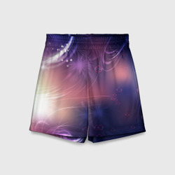 Детские спортивные шорты 3D Абстракция