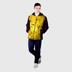 Мужская куртка 3D Happy Pikachu - фото 2