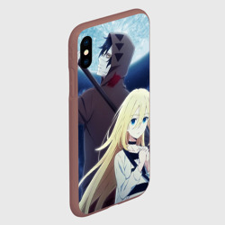 Чехол для iPhone XS Max матовый Рейчел и Исаак - ангелы смерти - фото 2