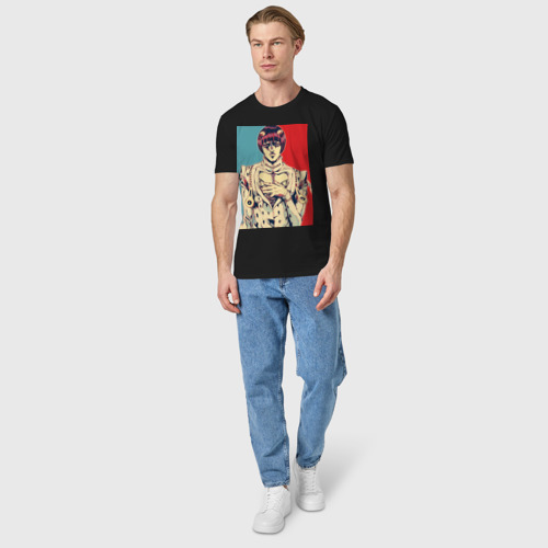 Мужская футболка хлопок Бруно Буччеллати - Гангстер, цвет черный - фото 5