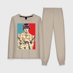 Женская пижама с лонгсливом хлопок Бруно Буччеллати - Гангстер