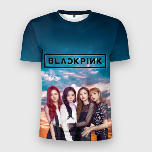 Мужская футболка 3D Slim Blackpink