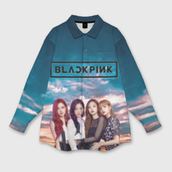 Мужская рубашка oversize 3D Blackpink