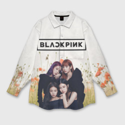 Мужская рубашка oversize 3D Blackpink