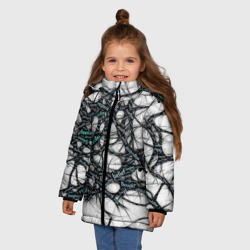 Зимняя куртка для девочек 3D Neirolink - фото 2