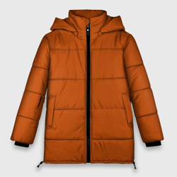 Женская зимняя куртка Oversize Оранжевый