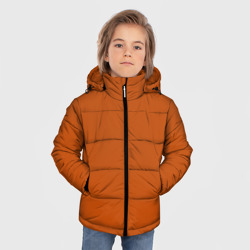 Зимняя куртка для мальчиков 3D Оранжевый - фото 2
