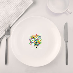Набор: тарелка + кружка Flowering tree - фото 2