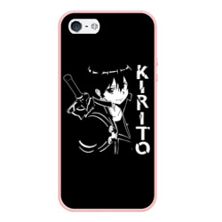 Чехол для iPhone 5/5S матовый Kirito стилизованный