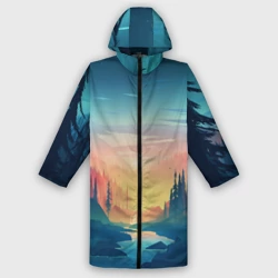 Дождевик унисекс 3D Природа