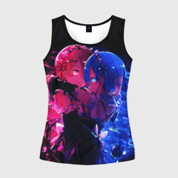 Женская майка 3D Re:Zero Рем