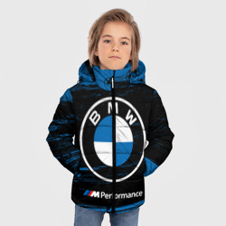 Зимняя куртка для мальчиков 3D BMW БМВ - фото 2