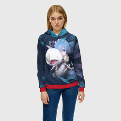 Женская толстовка 3D Re: Zero. Жизнь с нуля - фото 2